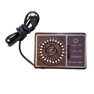 Vintage Kmart 24hour Programmable Timer Model 5107 Brown Gold Tested & Works